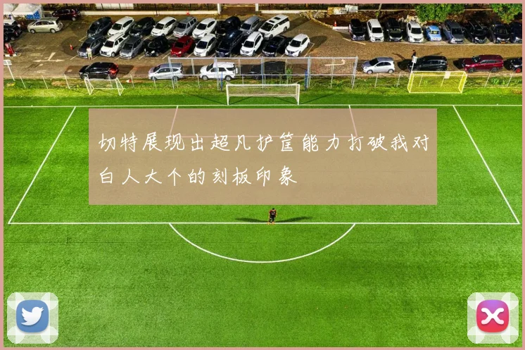 切特展现出超凡护筐能力打破我对白人大个的刻板印象